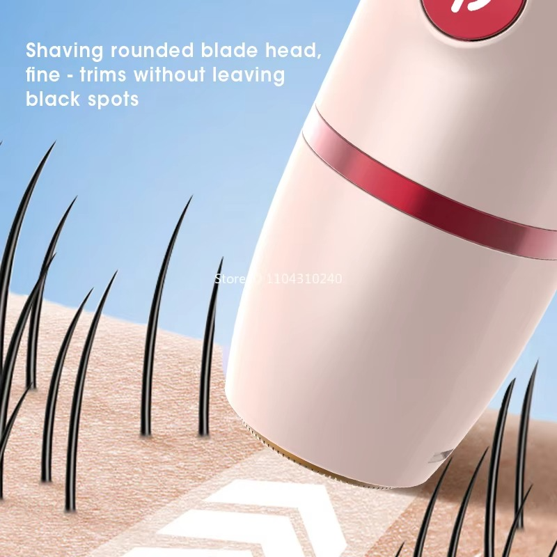 Dispositivo de depilación 3 en 1 – Depiladora eléctrica, recortador de bikini y rasuradora femenina